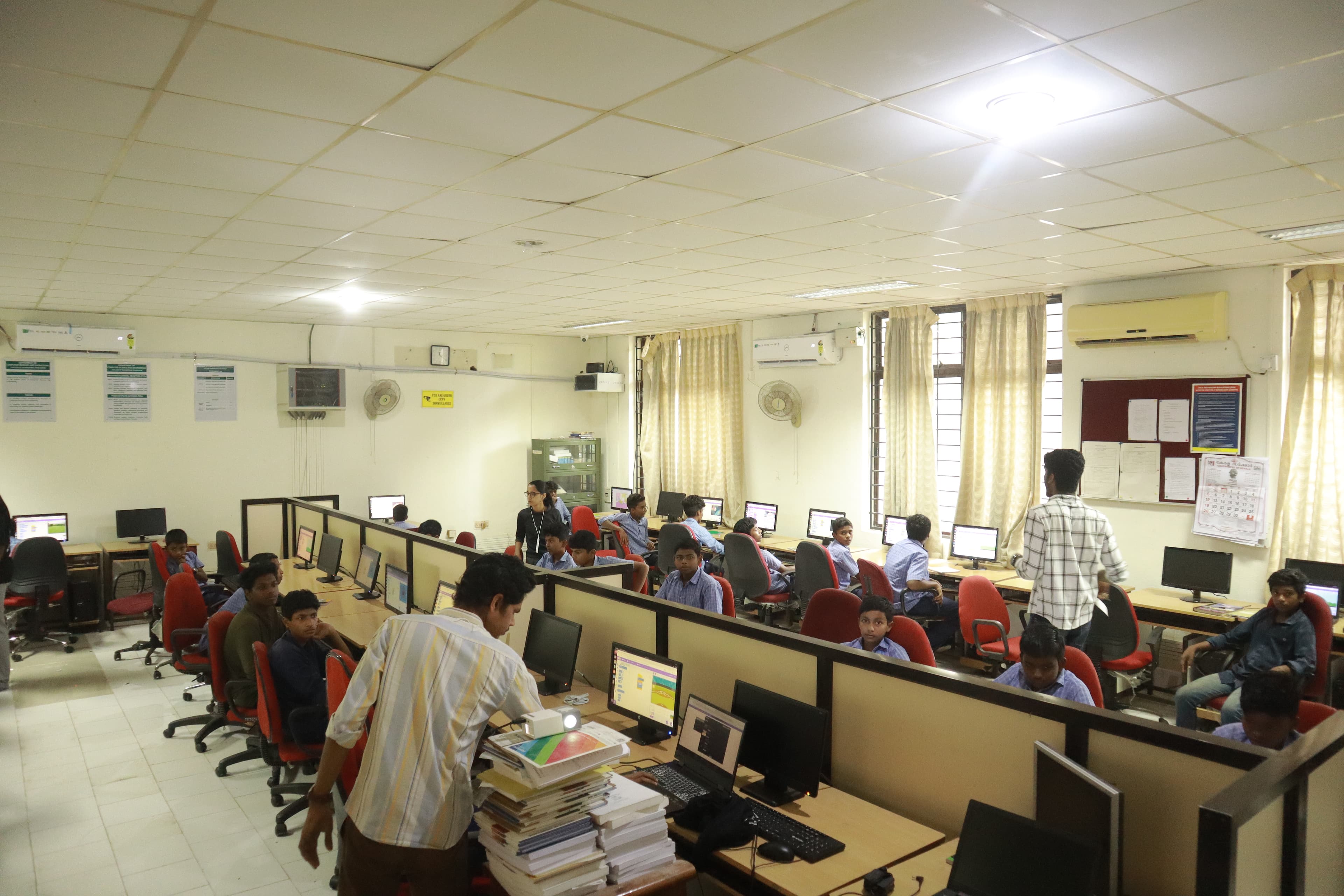 Face with glowing cracks